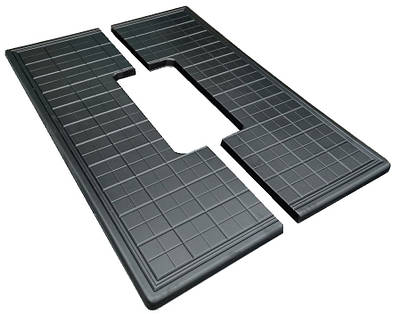 Форма протиусадкової плити під пам'ятник №4. Розміри 1950х650х50мм, виріз 790х170мм