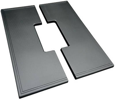 Форма протиусадкової плити під пам'ятник №10. Розміри 1600х625х50мм, виріз 600х150мм