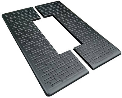 Форма протиусадкової плити під пам'ятник №6. Розміри 1900х650х50мм, виріз 1000х200мм