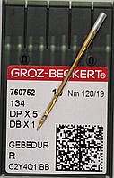 Голки Groz-Beckert DPx5 #120 Gebedur