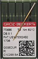 Голки Groz-Beckert DBx1 #80 Gebedur