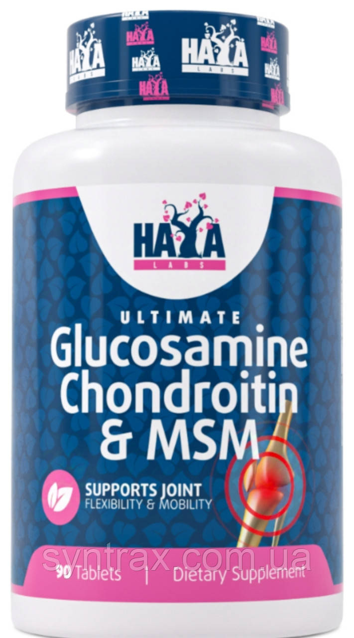 Haya Ultimate Glucosamine Chondroitin Msm 90 tab, глюкозамін хондроітин мсм