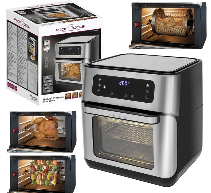 Мультипіч, аерофрітюрниця, гриль PROFI COOK PC-FR 1200 H