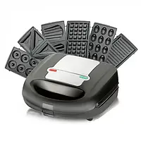 Сендвічниця електрична 6 в 1 BITEK BT-224 750 Вт, мультикукер- бутербродниця вафельниця горішниця для дому