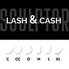 Вії Sculptor Lash&Cash чорні С 0.10, 7 мм, фото 3