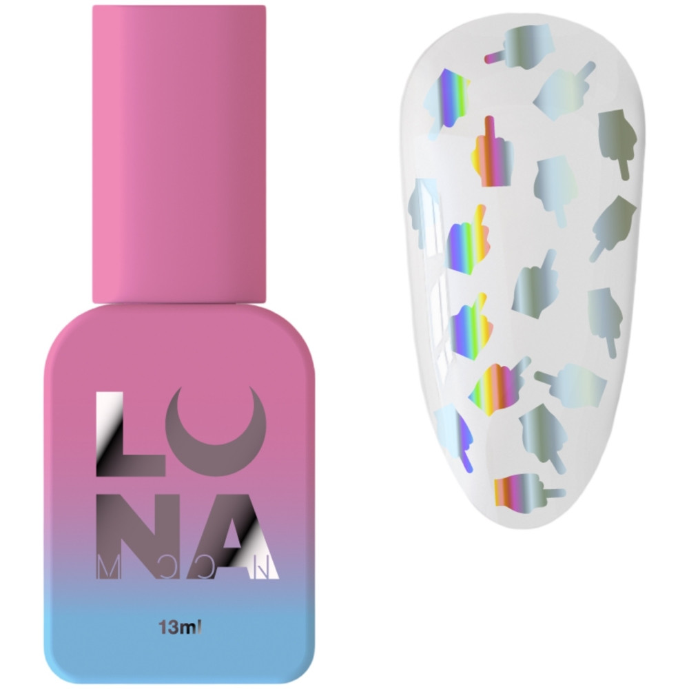 Топ без липкого слоя Luna F*ck Haters 13 мл, фото 1