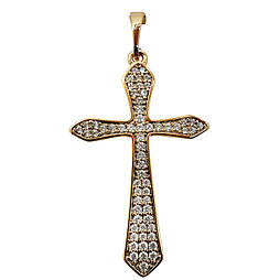 Хрестик ксюпінг. 32х24 мм. 18 к