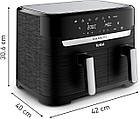 Мультипіч (аерофритюрниця) Tefal Dual Easy Fry EY9018, фото 4
