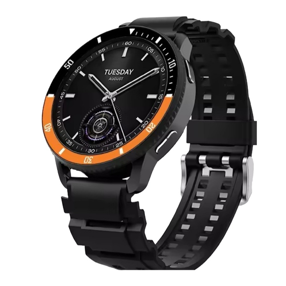Безель для смарт годинника Xiaomi Watch S3/S4 Black-orange