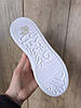 Білі кросівки кріпери з блакитною замшевою замшевою вставкою демісезон еко шкіряні, фото 7