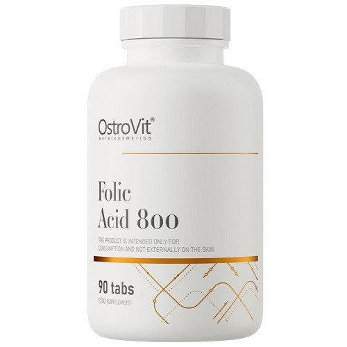 Вітаміни і мінерали OstroVit Folic Acid 800 (90 таблеток.)