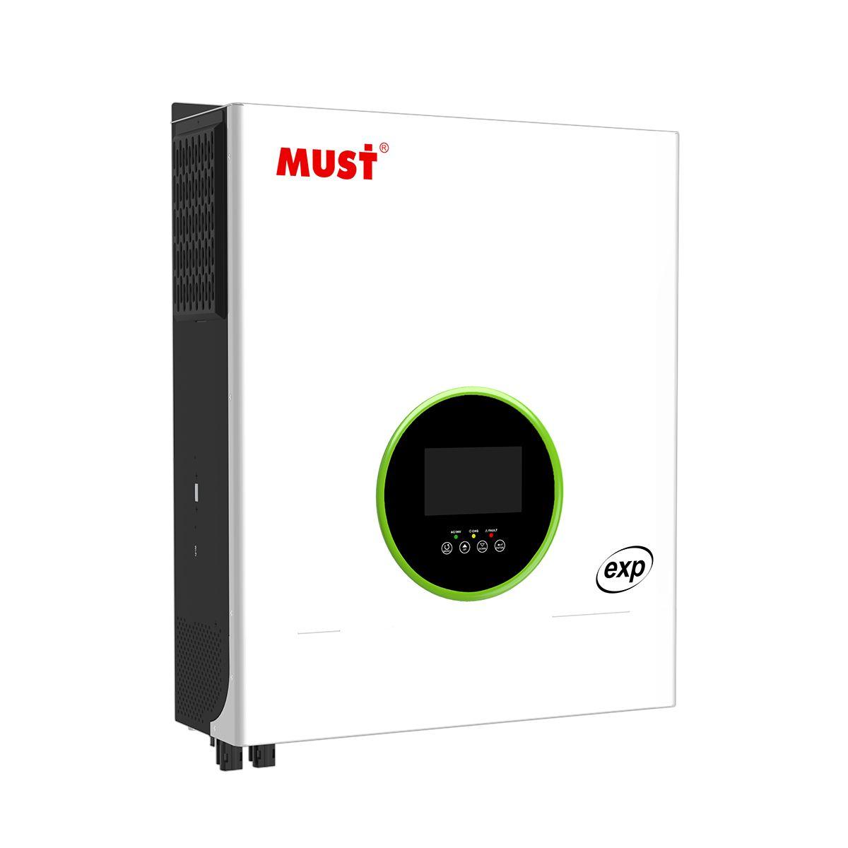 Гібридний інвертор Must PH19-8048 EXP 125 A 48 В 8 кВт, фото 1