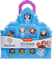 Ігровий набір  Кейс з фігурками фрозен  Fisher-Price Little People Disney Frozen Carry Along Castle Case