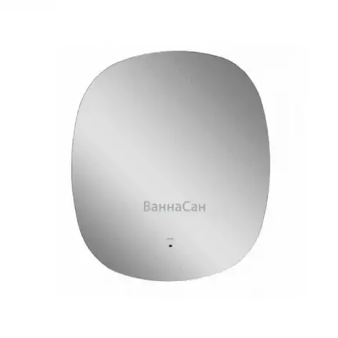 Овальне дзеркало для ванної 60 см завширшки Юввіс Crystal Crystal Z-600x600, фото 1