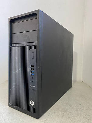 Б/в Робоча станція HP Z240 MT| Core i7-6700| 16 GB RAM| 256 GB SSD + 500 GB HDD| GeForce GTX 1050 Ti 4GB, фото 1