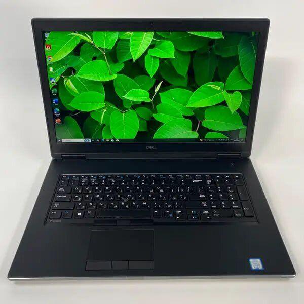 Б/в Ноутбук Dell Precision 7730 17.3" 1920x1080| Core i7-8750H| 32 GB RAM| 1000 GB SSD| Radeon Pro WX 7100 8GB