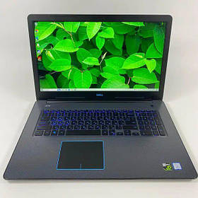 Б/в Ігровий ноутбук Б-клас Dell G3 3779 15.6" 1920x1080| i7-8750H| 16GB RAM| 128GB SSD+1000GB HDD| GTX 1050 Ti 4GB