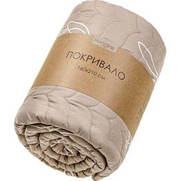 Покривало Home Line Belive стьобане (бежевий) 210х240 (183988) - оригінал