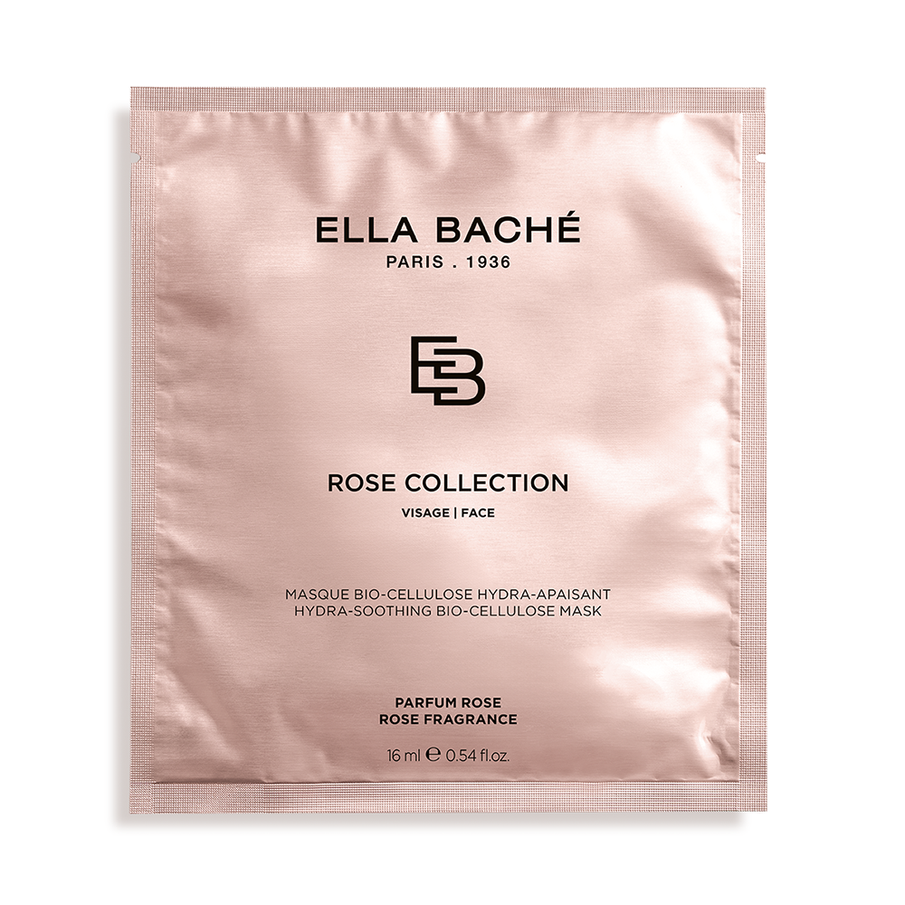 Біоцелюлозна рожева маска Ella Bache Bio-cellulose Rose Mask, 8 мл, фото 1