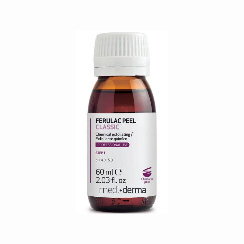 Феруловий нано-пілінг крок 1 (всесезонний) FERULAC Peel Classic step 1 рН 4,0 - 5,0 Medi+derma, 60 мл, фото 1