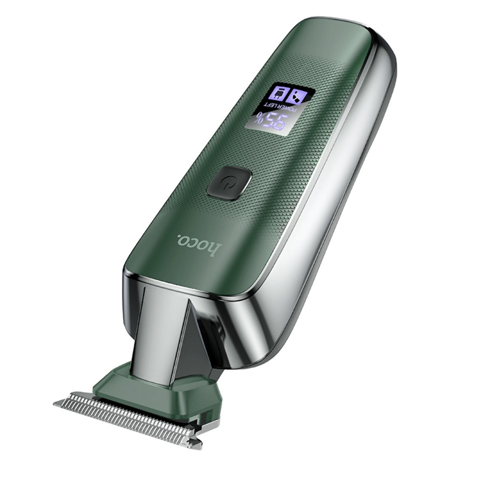 Машинка для стрижки волос Hoco HP23 green, фото 1