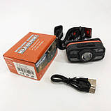 Налобний ліхтар WH-0188, XPE+SMD, Налобний ліхтар для туризму риболовлі та полювання, Налобна лампа, фото 8