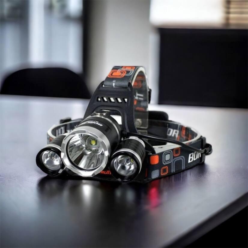 Ліхтарик налобний Bailong Police RJ-3000-T6. Потужний, яскравий, комфортний. Найкраща Ціна, фото 1