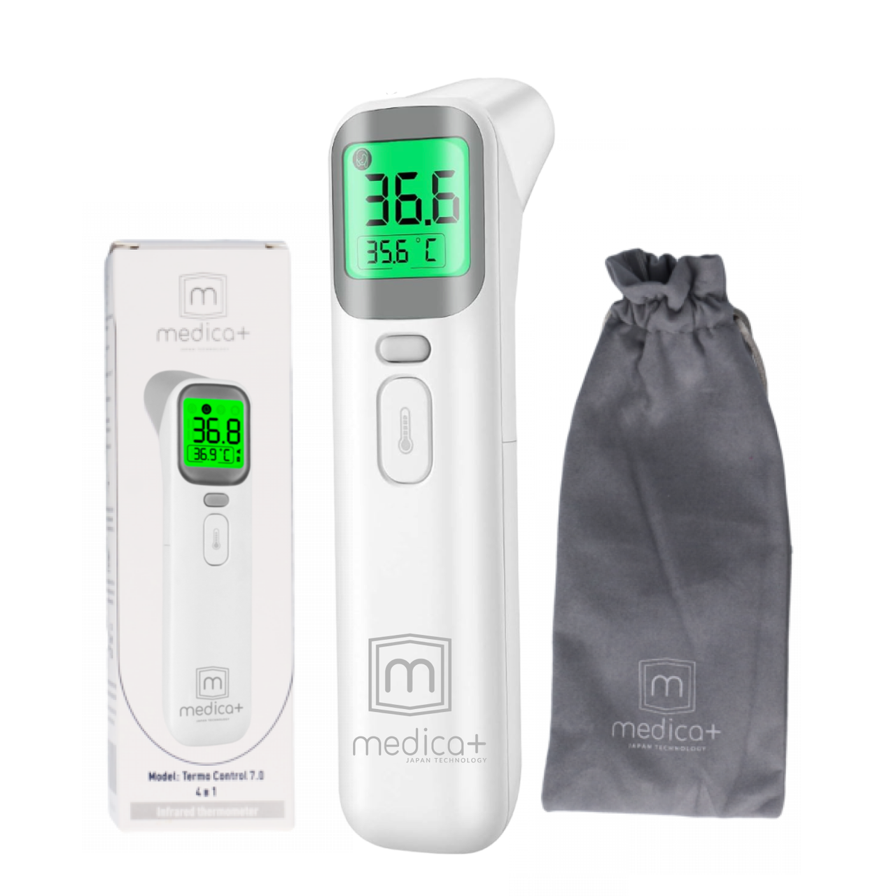 Інфрачервоний безконтактний термометр Medica+ Termo Control 7.0 (Японія)