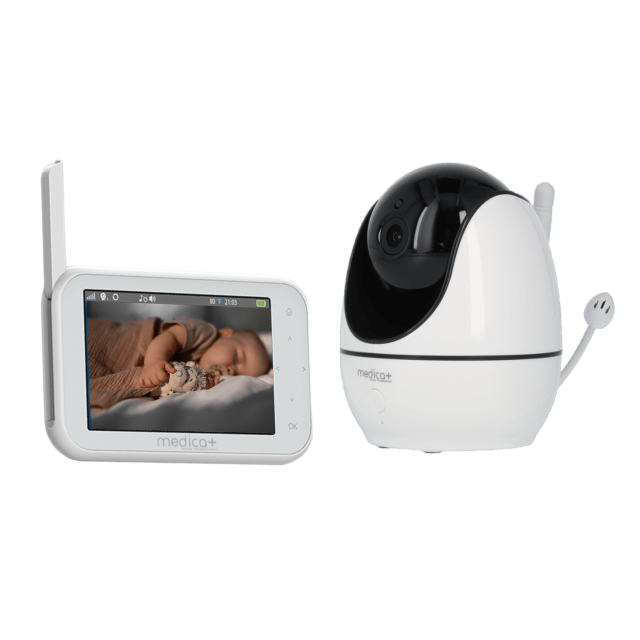 Відеоняня MEDICA+ VideoControl 7.0 HD / 360 Радіоняня ( Японія), фото 1