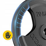 Диск металевий 4FIZJO 1 x 20 кг 26 мм Black (P-5905973401395), фото 7