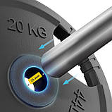 Диск металевий 4FIZJO 1 x 20 кг 26 мм Black (P-5905973401395), фото 4