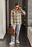Жіноча сорочка в клітинку оверсайз "Wise" | Норма і батал, фото 10