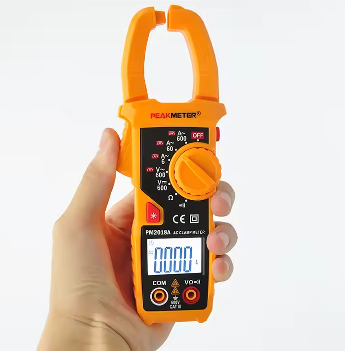 Токовимірювальні токові кліщі PeakMeter PM2018A з автоматичним вибором діапазону