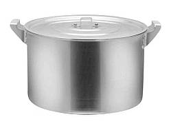 Каструля ал. циліндрична 15л з кришкою ТМ INTEROS   Solmir