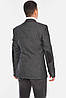 Піджак чоловічий однотонний сірого кольору 197261P, фото 3