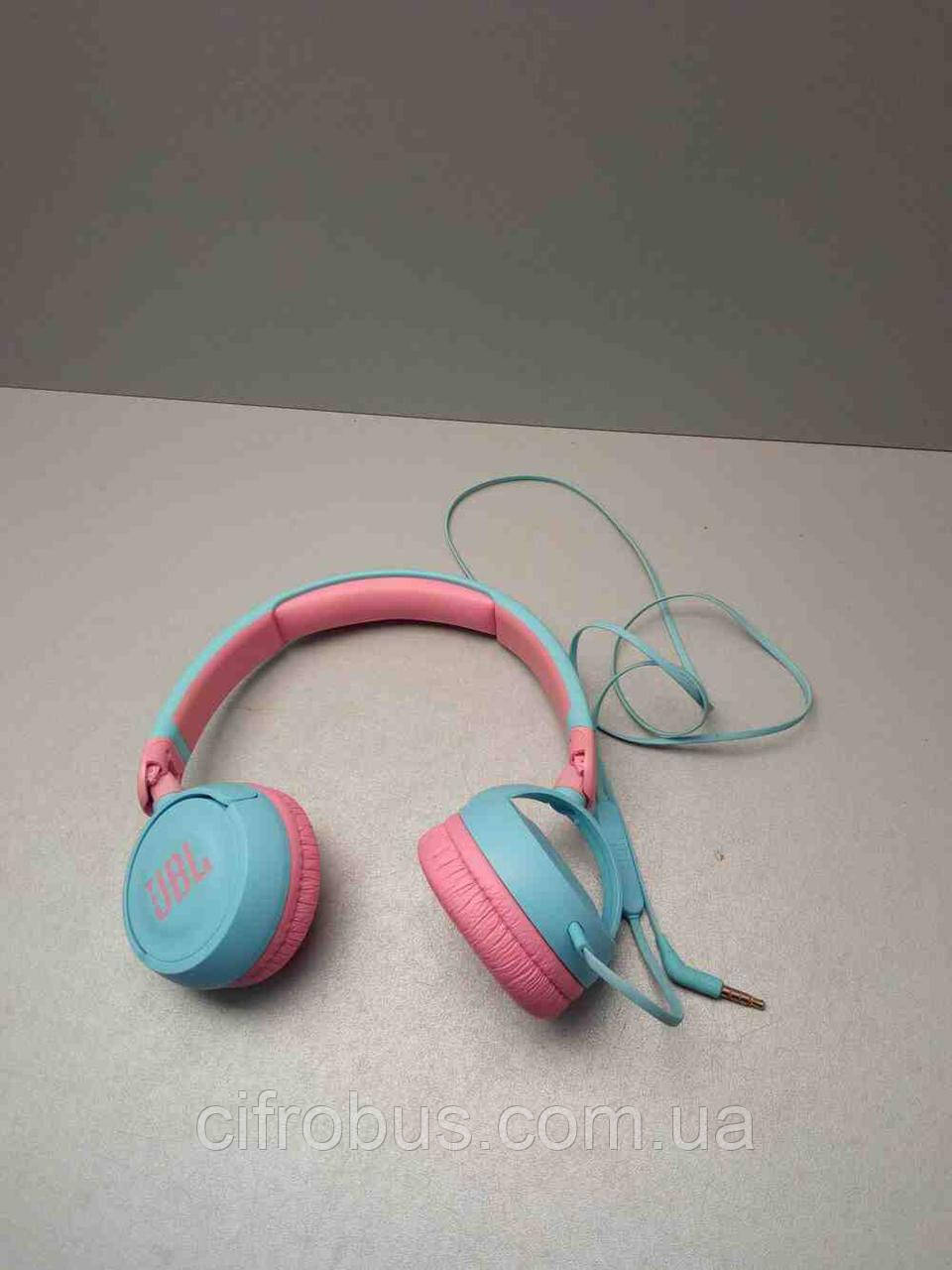 Наушники Bluetooth-гарнитура Б/У Навушники JBL JR310 Blue (JBLJR310BLU)