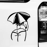 Вінілова наклейка на авто — Bad Girl #3