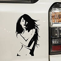 Вінілова наклейка на авто — Bad Girl #2