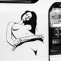 Вінілова наклейка на авто — Bad Girl