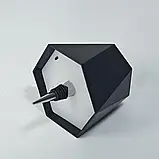 Світильник-лампа стоппер корок для пляшки BTS1 акумуляторний, подарунковий — Чорний, фото 4