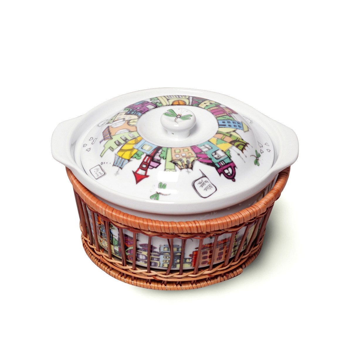 Форма для запікання Kamille KM-6302 керамічна 13х24х27 см