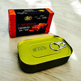 Сардини у томаті Best Time 125 грам