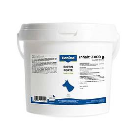 Вітамінний комплекс Canina Biotin Forte Tabletten для собак інтенсивний курс для шерсті біотин 2 кг 600 табл.