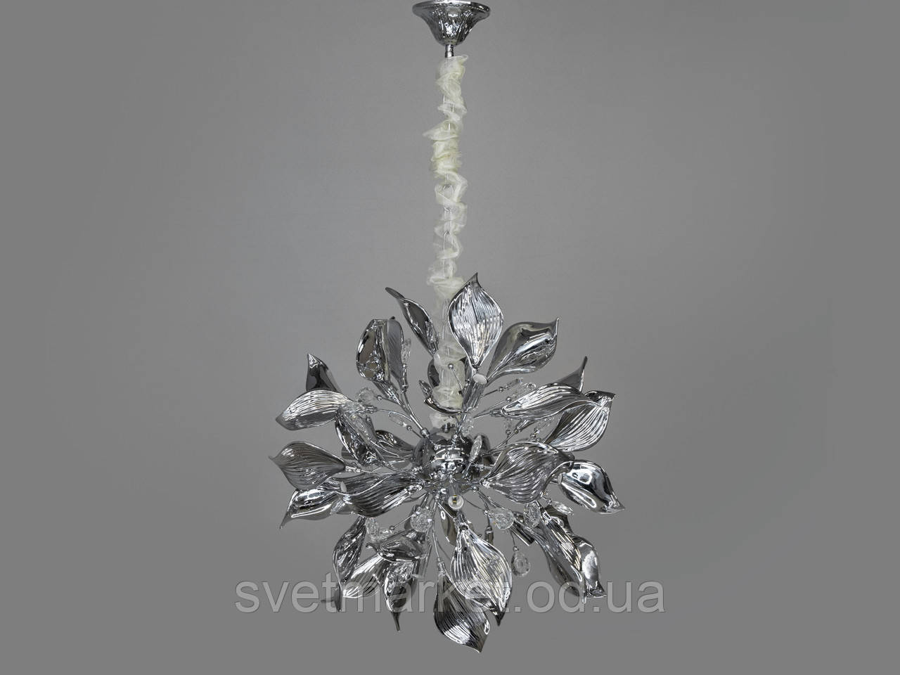 Сучасна люстра з керамічними елементами 7229-12P HR, фото 1