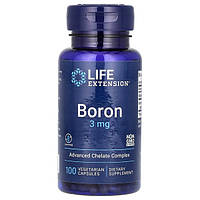 Boron 3мг Life Extension (100 капсул)