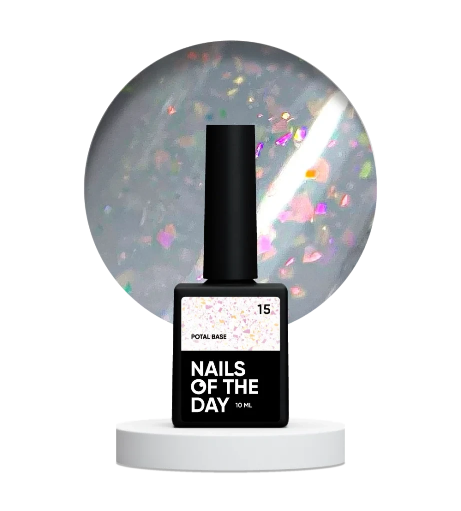 Камуфлююча база для нігтів Nailsoftheday Potal base 15, 10 мл