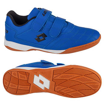 Футзалки дитячі Lotto Whizzer сині 2600110T-5011, Синій, Розмір (EU) — 36