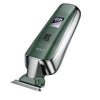 Машинка для стрижки волос Hoco HP23 green