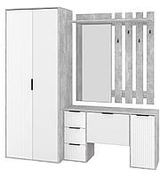 Передпокій з шафою МДФ Алія 2070х2040х520мм Пехотін