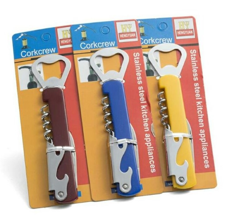 Штопор для вина з відкривачкою й ножем SV227, фото 1